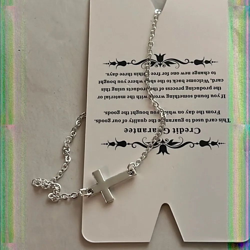 Cross Anklet